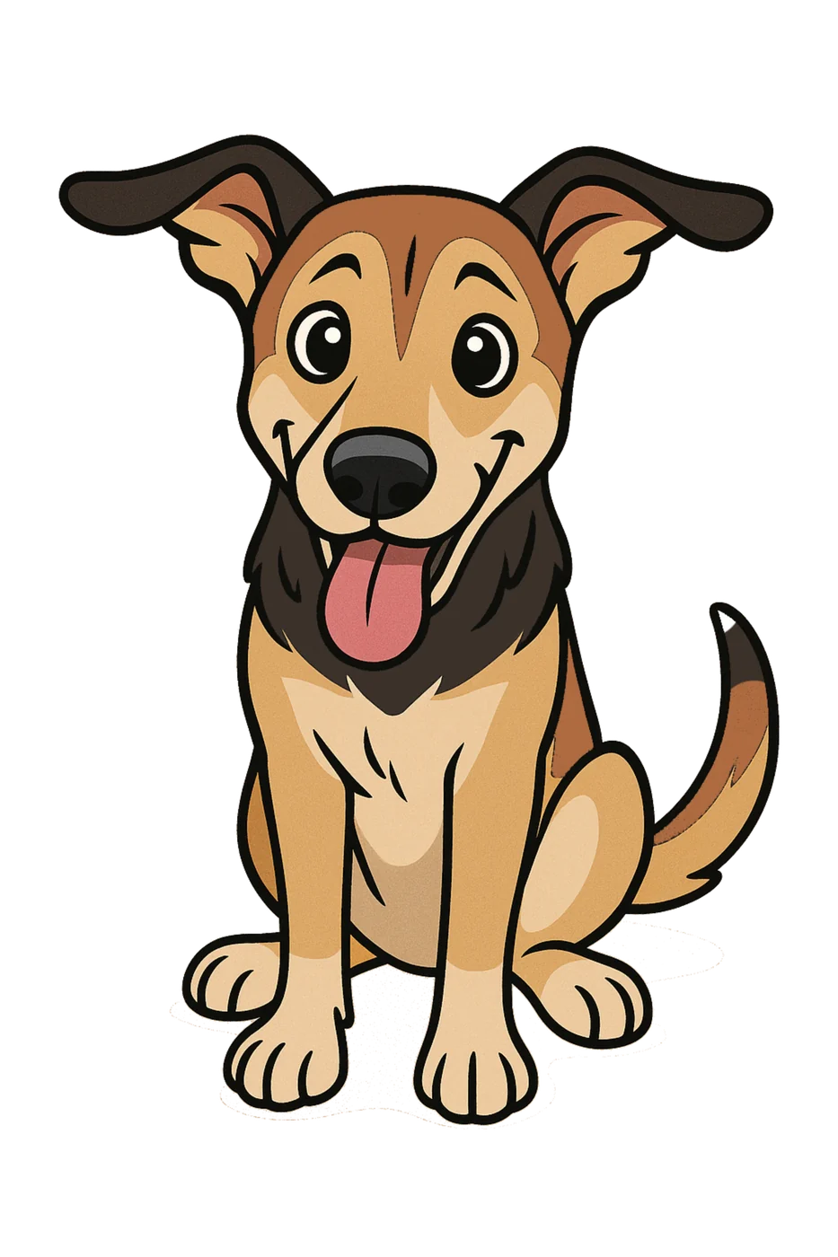 Custom cartoon portrait of Landy
