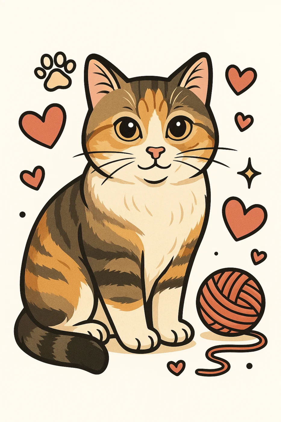 Custom cartoon portrait of Maggie
