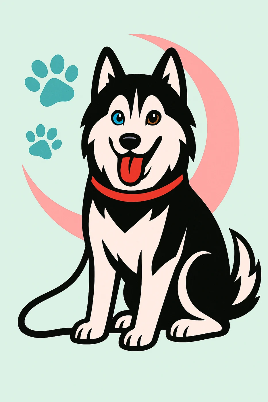Custom cartoon portrait of Sawyer